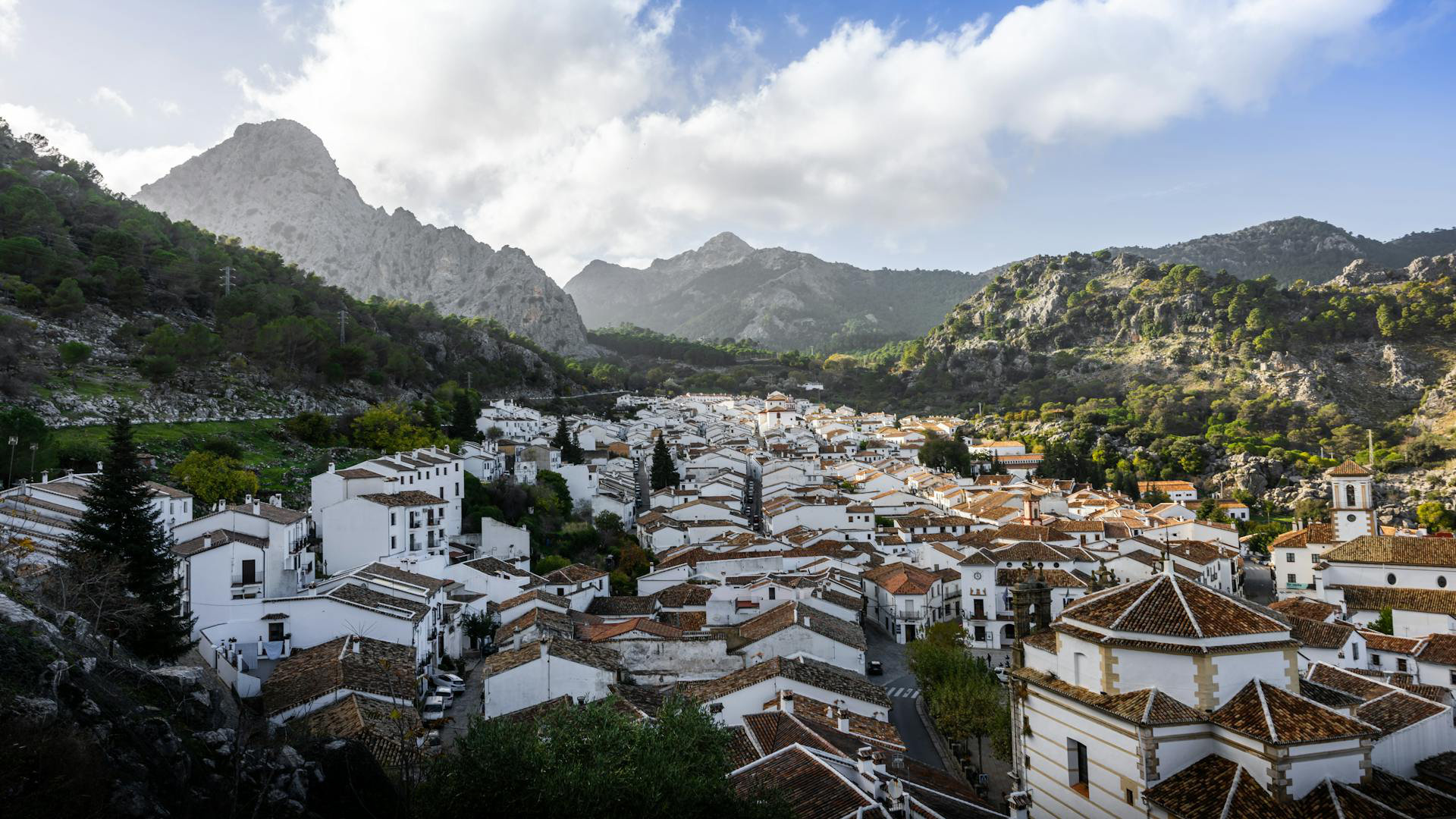 Pueblo blanco de Andalucía